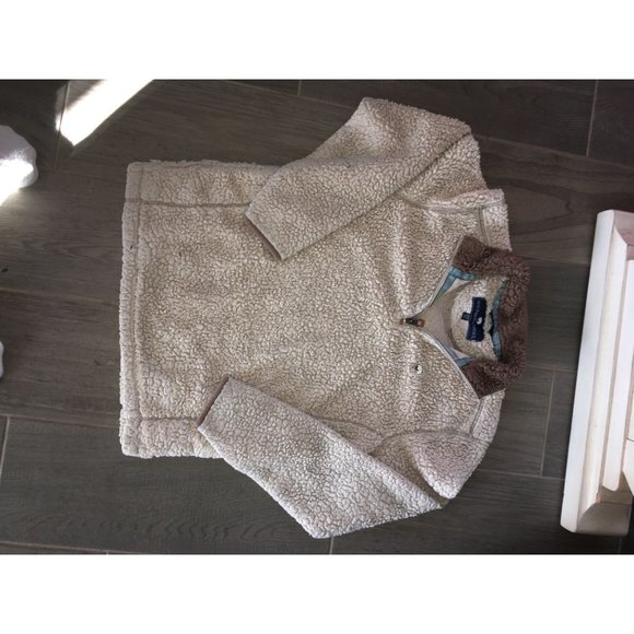 The Southern Shirt Company size Youth Large Teddy Fuzzy Sharpa Pullover with Nec - Picture 5 of 11